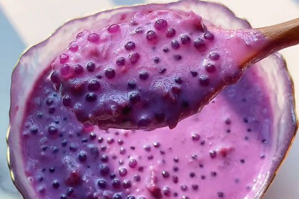 紫薯西米露的做法及配料
